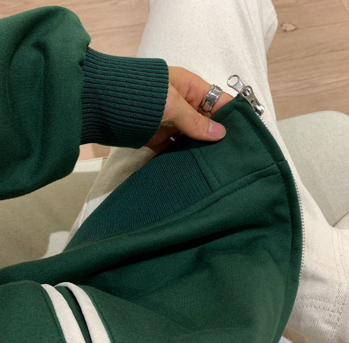  Maret Daily Semi-Over Varsity Jacket