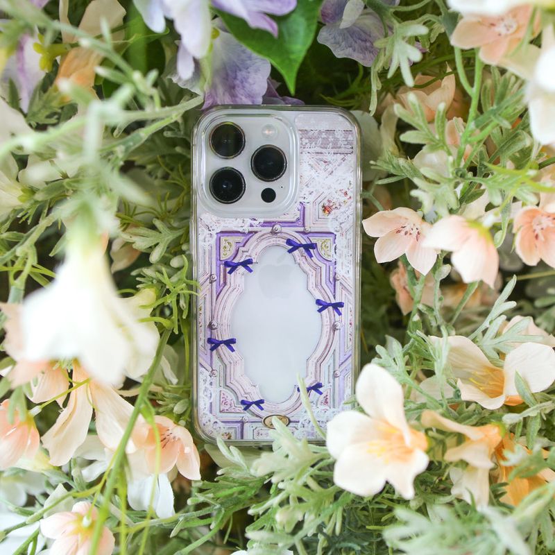 【MADE】Lace frame Jelly hard Phone case