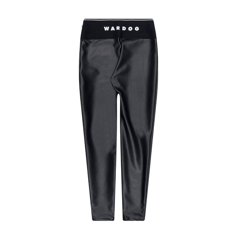 Faux leather leggings