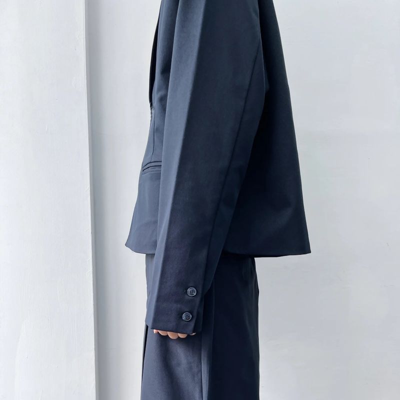 Cropped Tailored Jacket