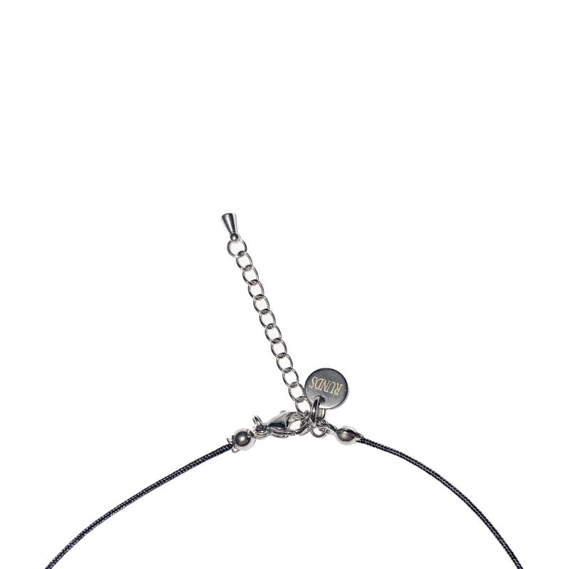 black black gemstone necklace