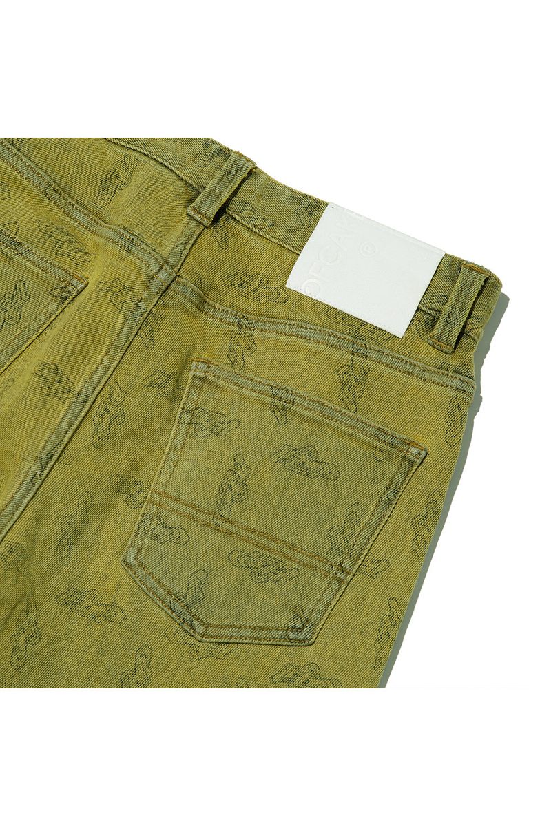 FLIP Denim Pants_Mustard Gold