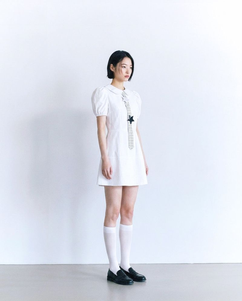 DOT STAR SLIM TIE (2COLOR)