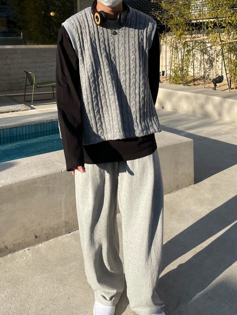 EDEN ONETUCK TRAINING PANTS(4COLOR)