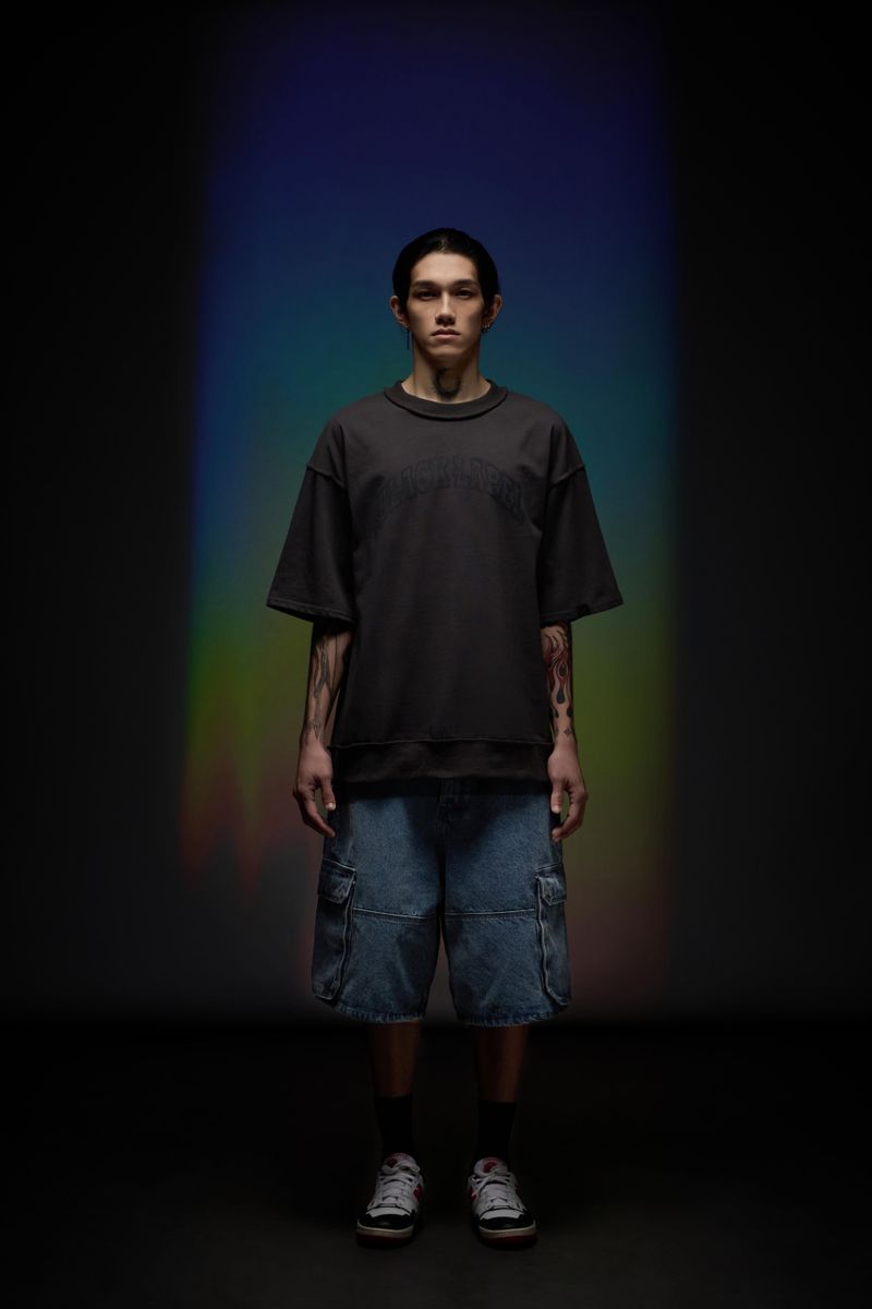 Black Label（ブラックラベル）の「Splice Logo T-Shirt（Tops）」