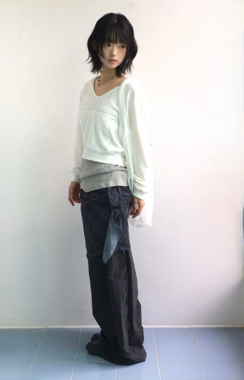 Basic Leaf Banding Pants