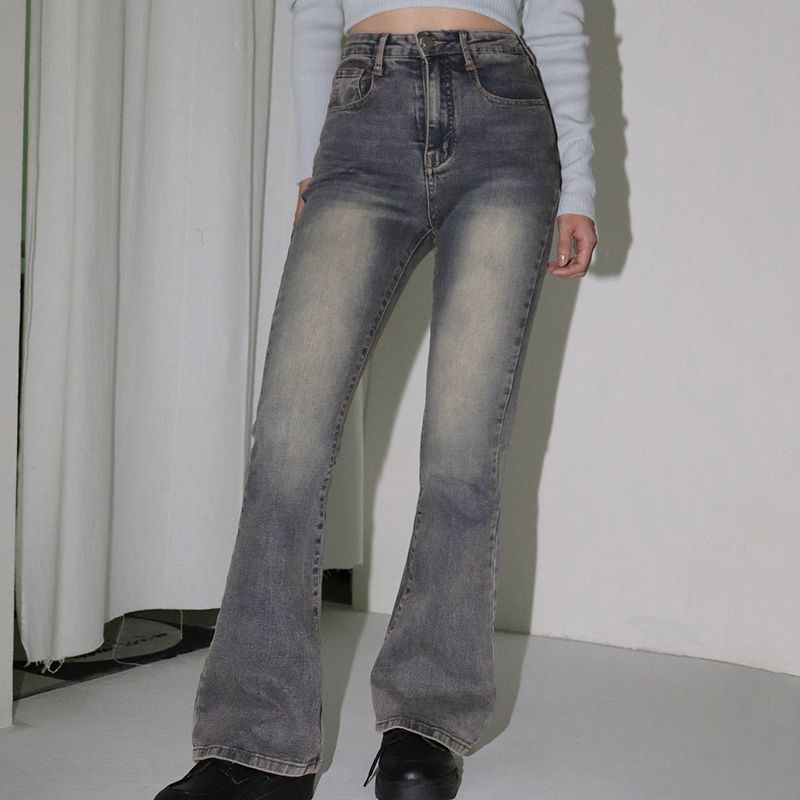 WONDER WONDER（ワンダーワンダー）の「Safin Y2K Washing Bootcut Denim Pants（Pants）」