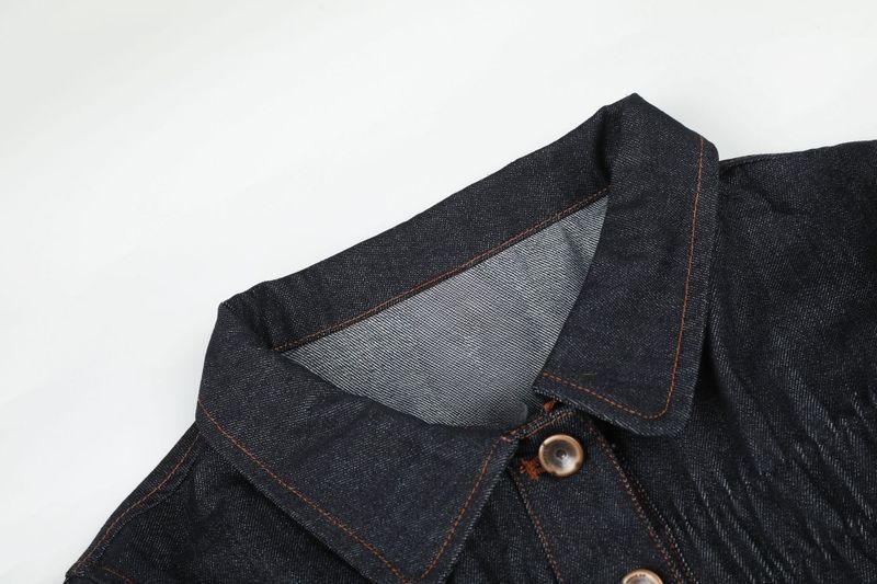 Mirel Round Collar Denim Jacket