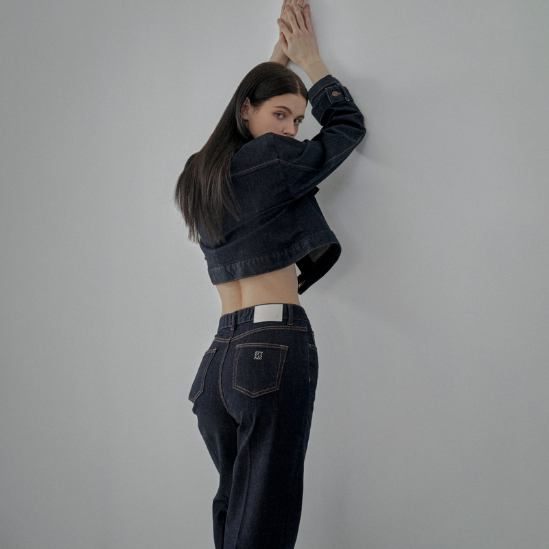 Classic Flare Denim Black Indigo - YF392