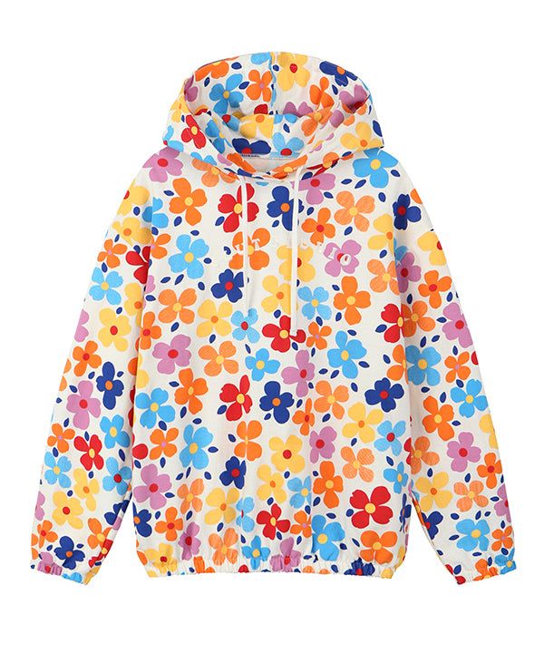 CLUT STUDIO(クラットスタジオ)の「dreamlike flower hood t-shirt - IVORY(Tops)」