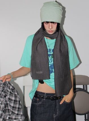 AAKE（アケ）の「CRINKLE FRENCH SCARF（Fashion Accessories）」