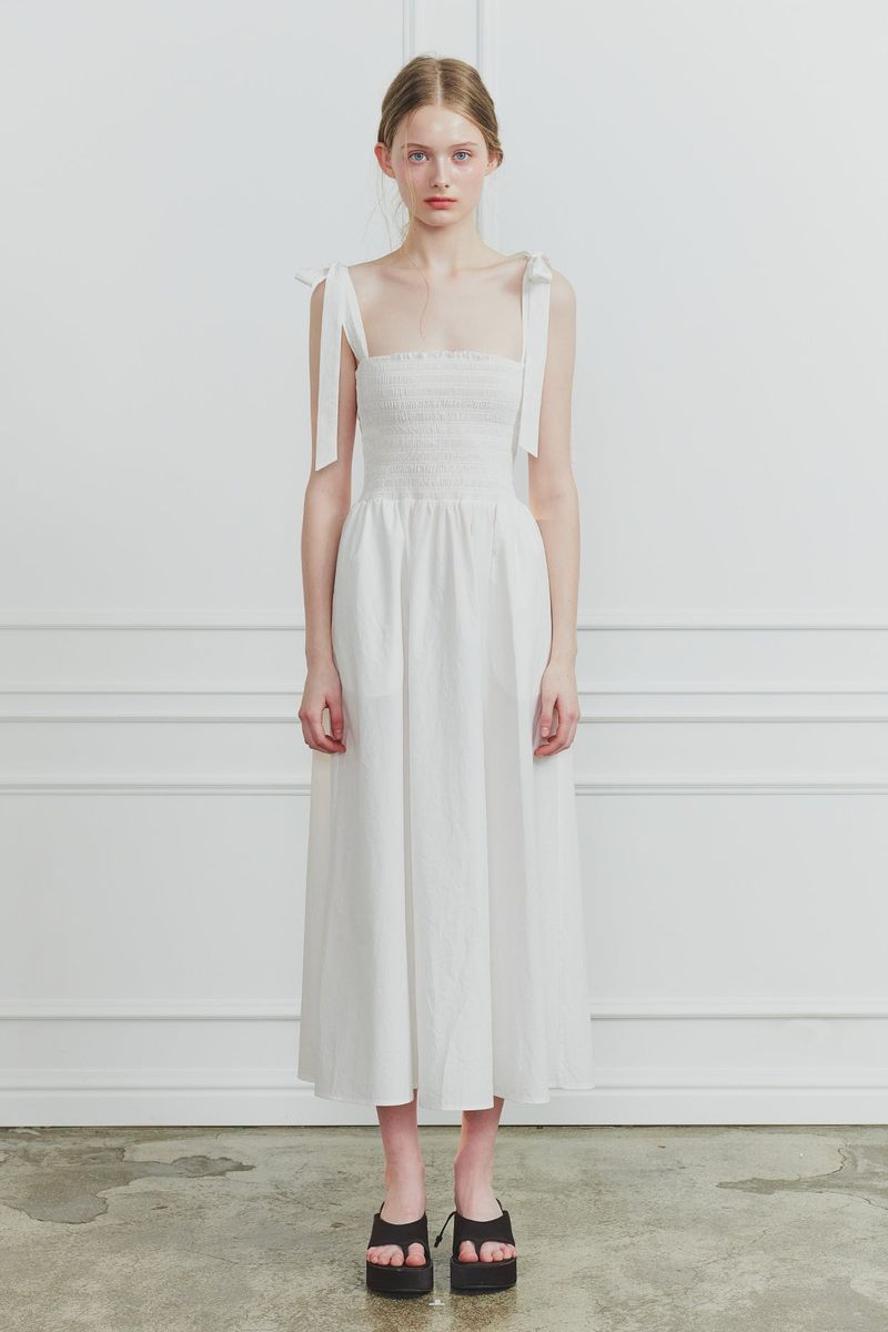 PAIN OR PLEASURE（ペインオアプレジャー）の「CINDY LONG DRESS white（Dresses）」