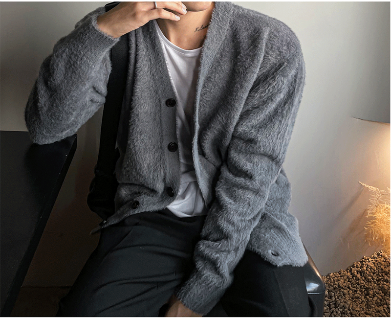 london mohair cardigan