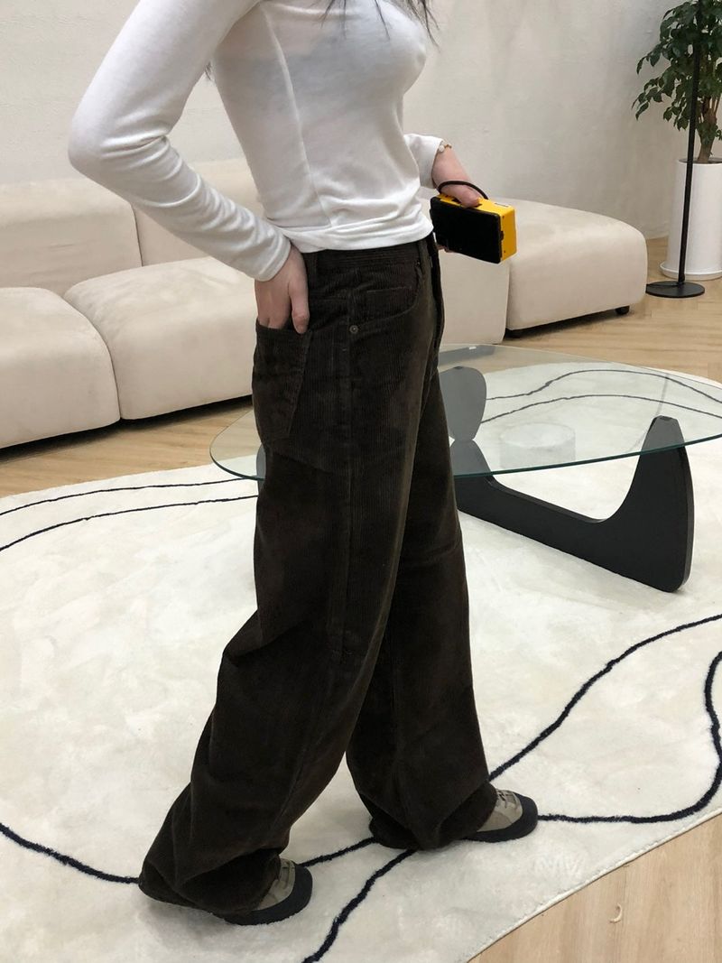 Calia wide corduroy pants