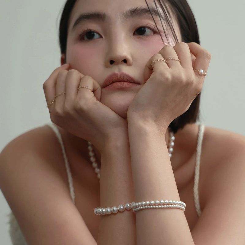 8mm pearl bracelet (M size)