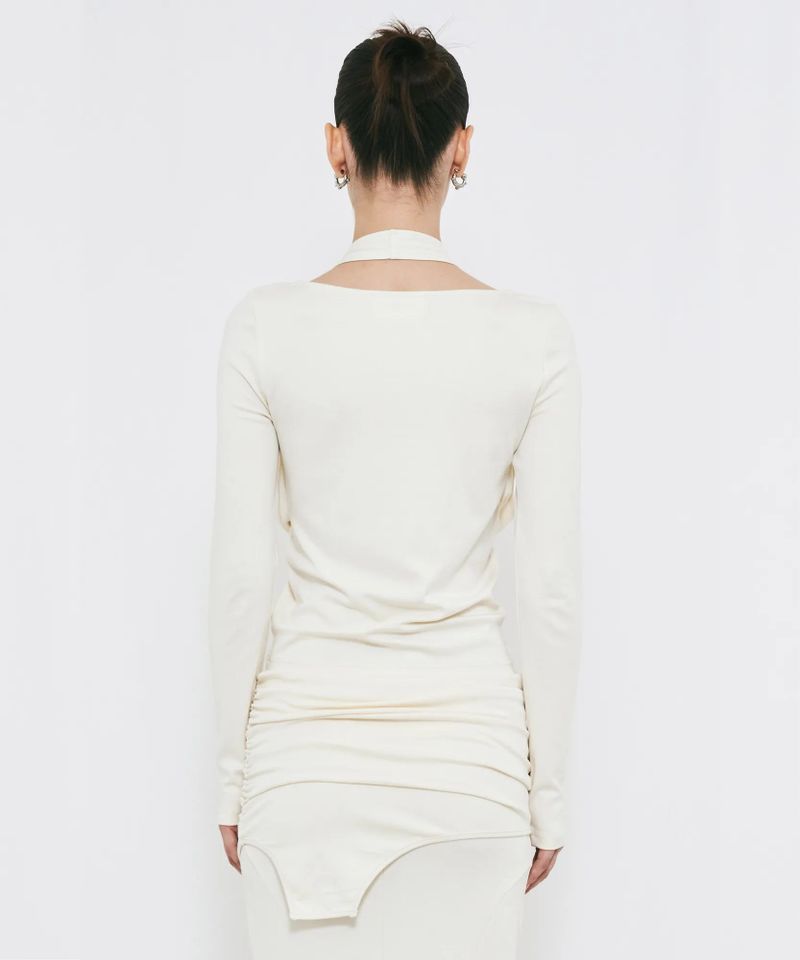 2WAY DRAPE LONG SLEEVE