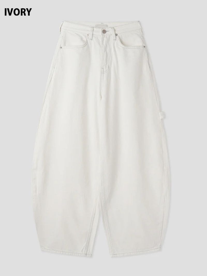 ASHER CURVED CARPENTER PANTS (3C)