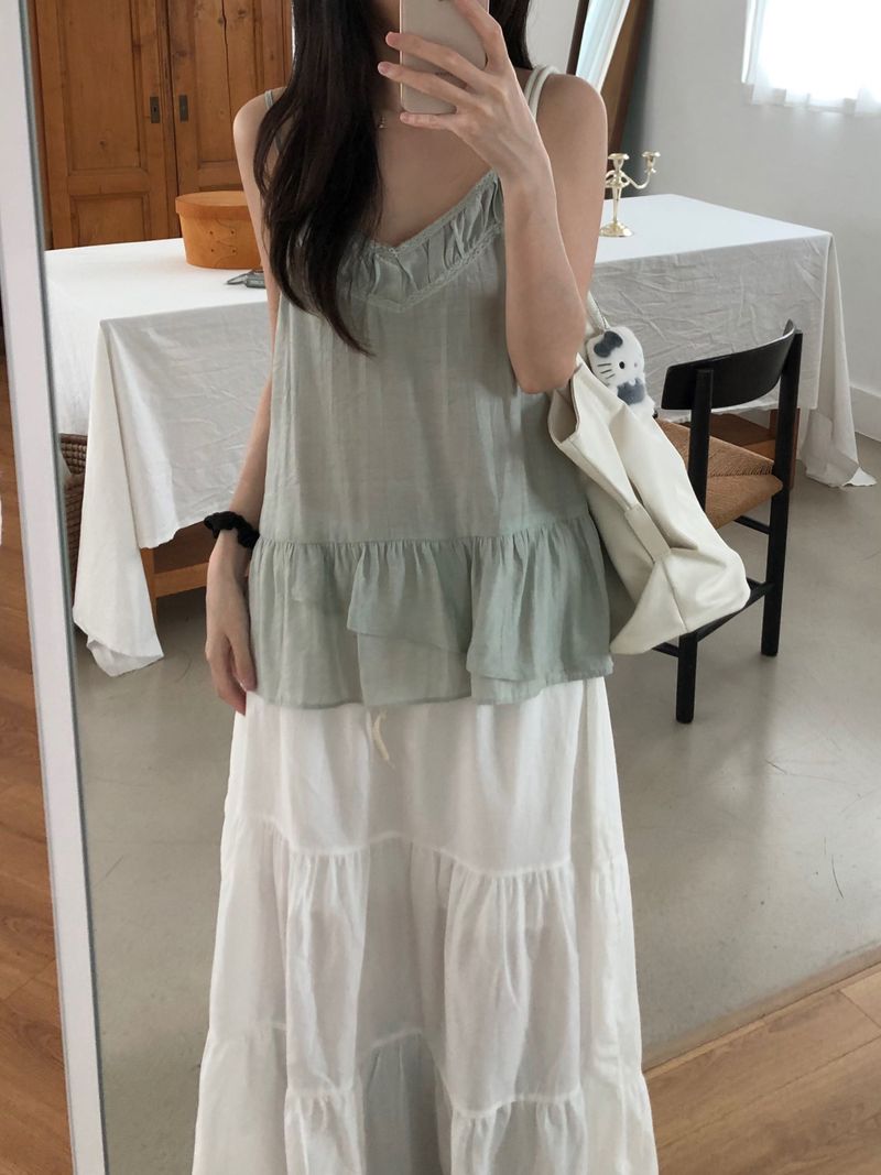 Reese lace sleeveless (4 colors)