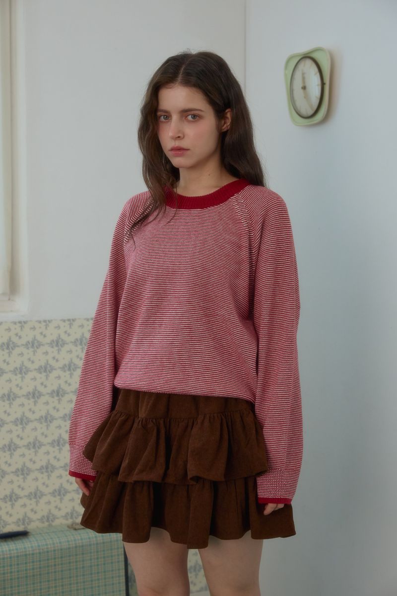 CANDY STRIPE COLOR KNIT