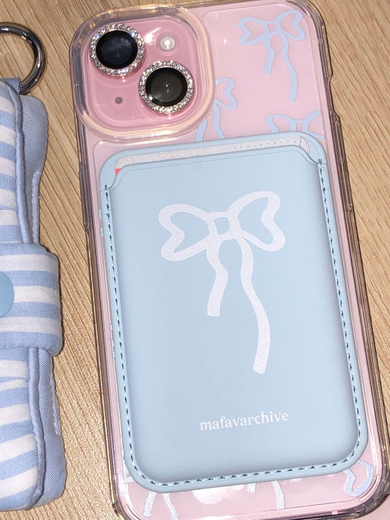 MAFAVARCHIVE(マイフェイブアーカイブ)の「blue ribbon magsafe jelly hard case(Smartphone Accessories)」