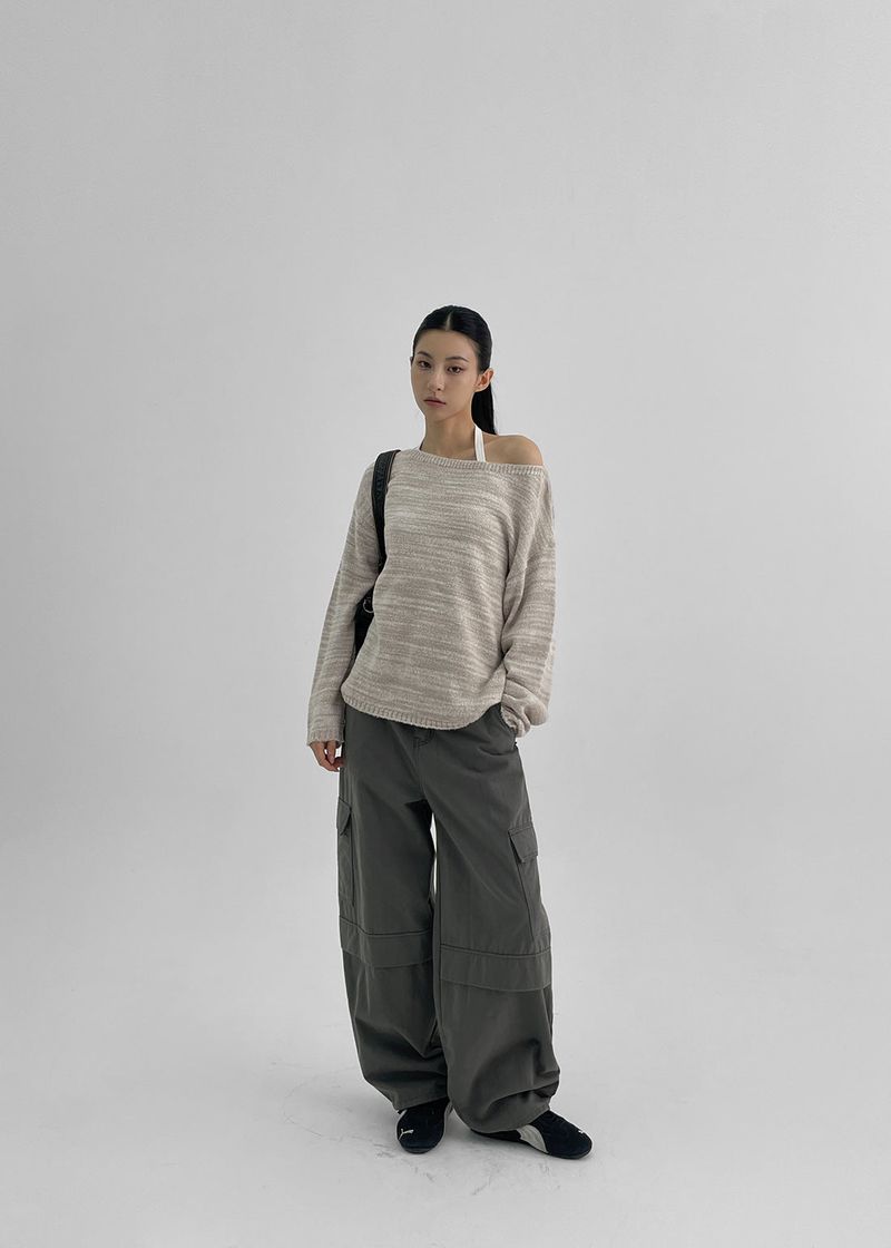 [MADE] Graboca Boat Neck Knit