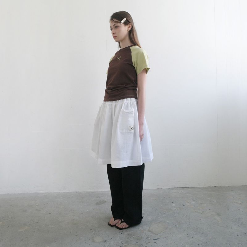 Brown/Olive Raglan T-Shirt