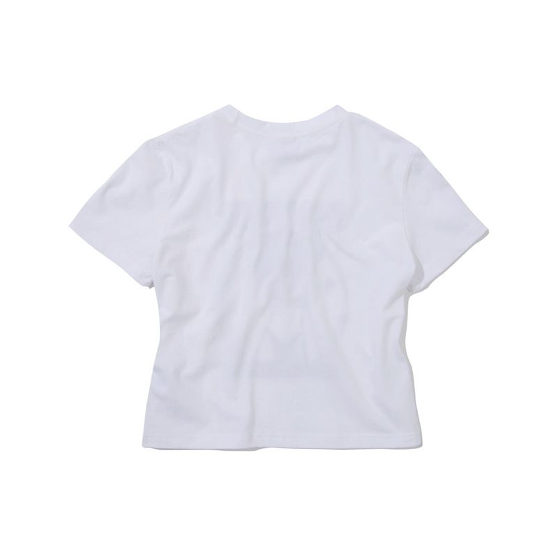 VOLUPTUOUS CROP T-SHIRT (WHITE)