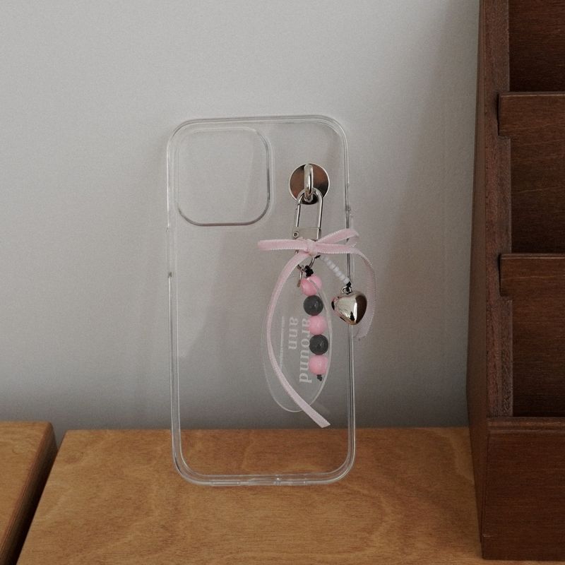 Miniz heart keyring