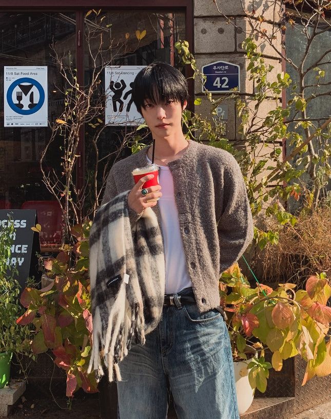 [LANARCH] Urban Label Check Muffler