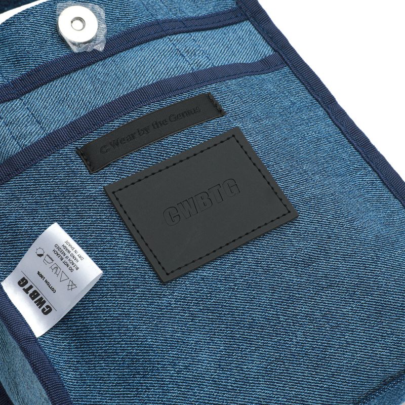 DENIM TOTE BAG MINI MI