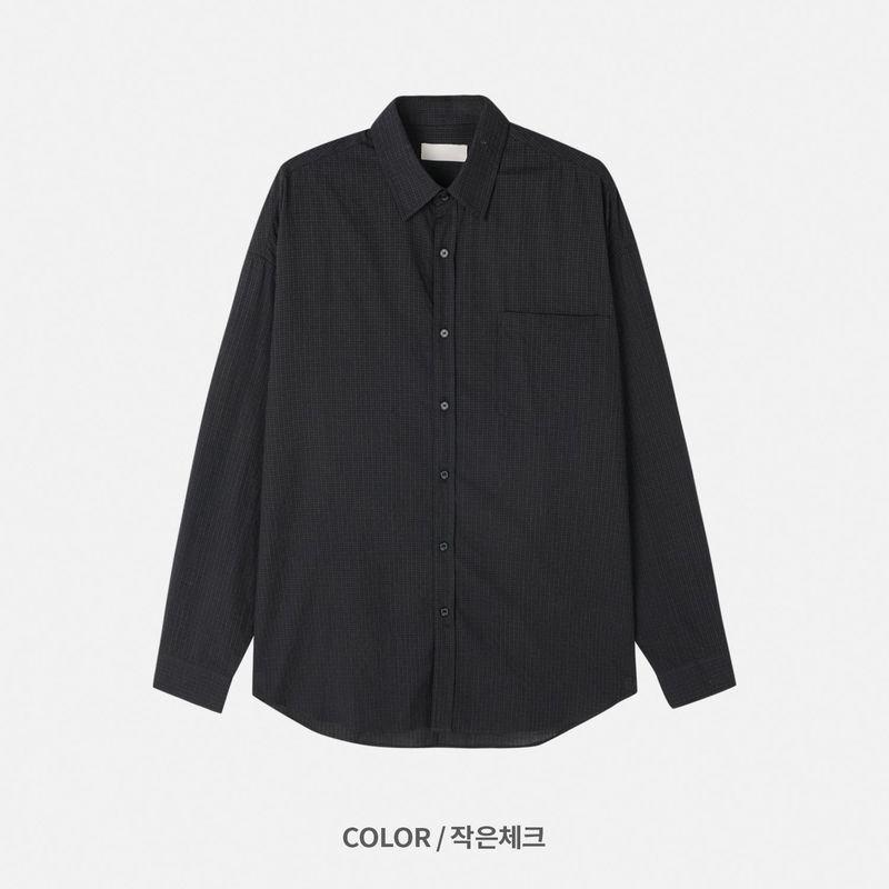 ベッディングチェックシャツ(2color)