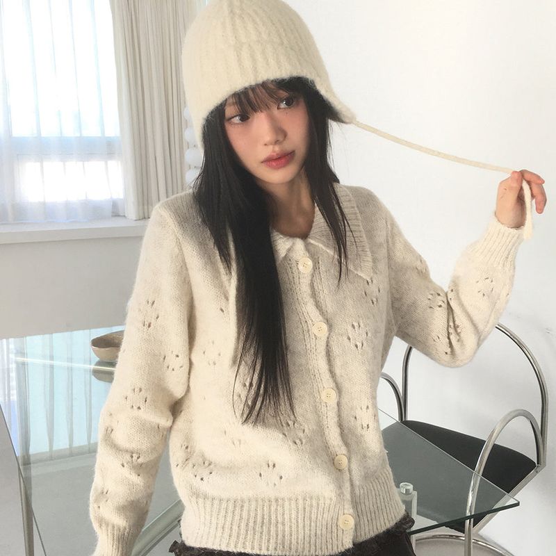 T-Show Pendant Earned Knit Beanie Hat