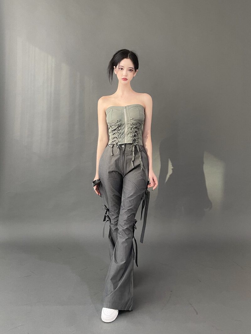 866. Ribbon tie multy pt (2color)