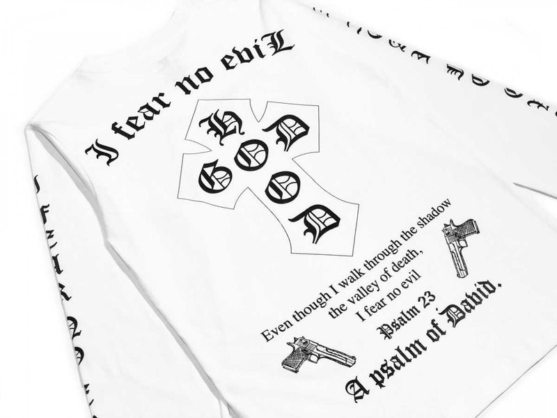 TZ I Fear No Evil Long Sleeve - White