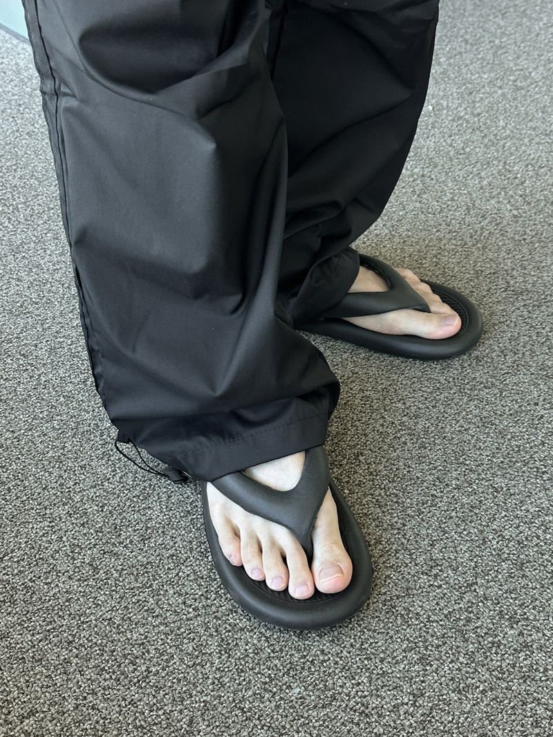 Miro Volume Strap Platform Flip-Flops