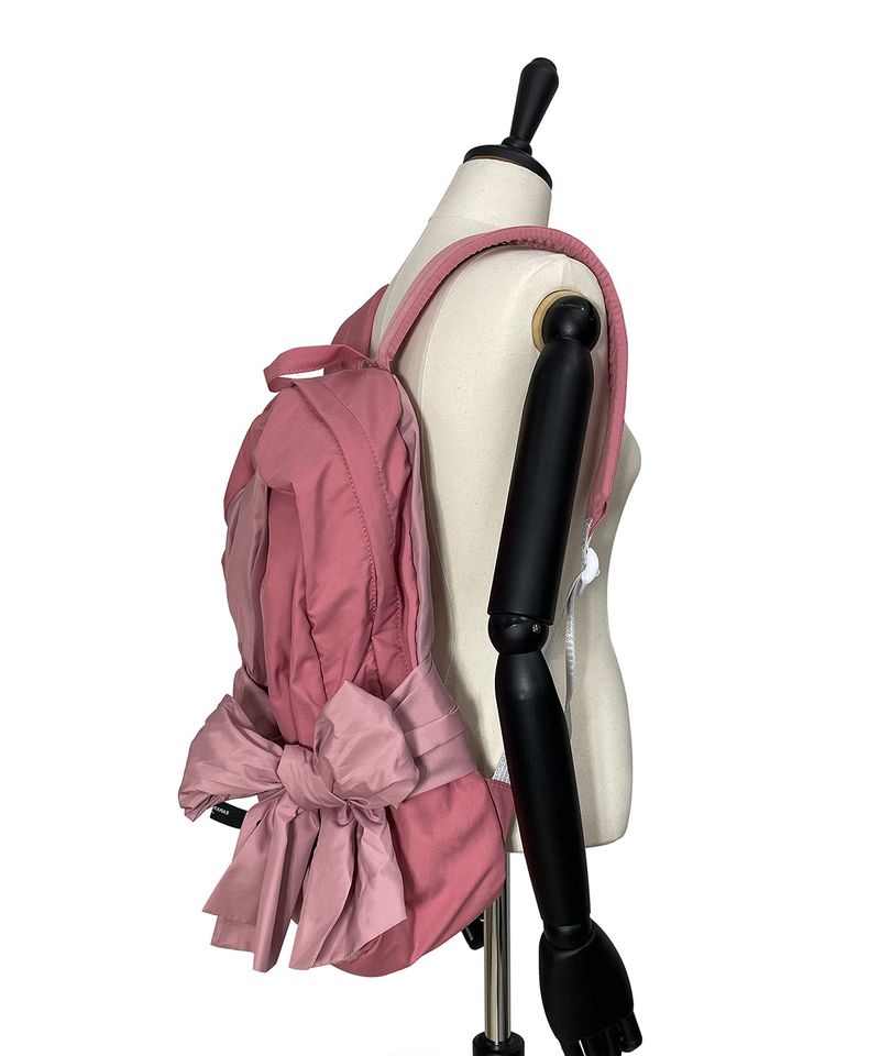 Knotted Backpack (Old pink)