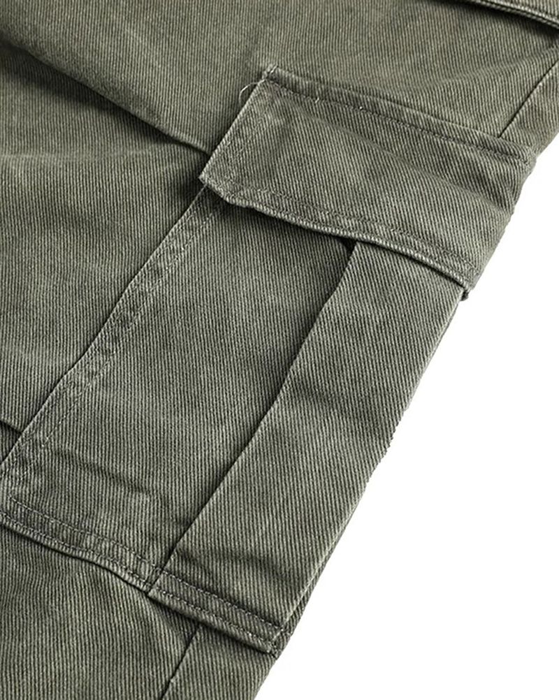 RUBINE 7‑PART CARGO BERMUDA PANTS