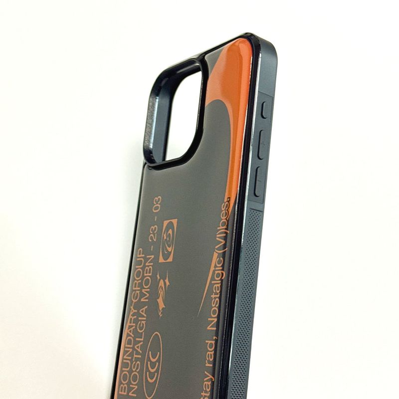 Dusty, Nostalgic Vibes Phone Case (DeepGreen/Orange)