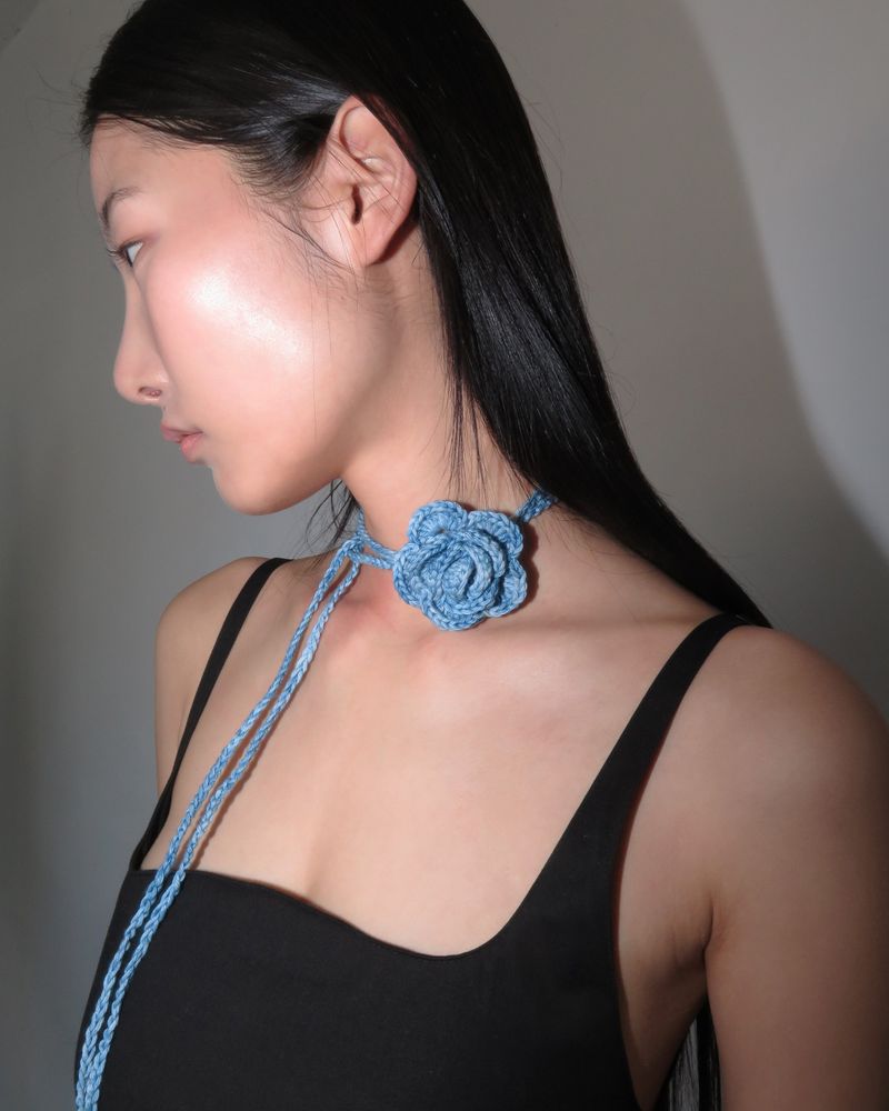 Organic Rose Necklace