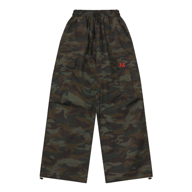 CRIEFF CAMO POLY CARGO PANTS UNISEX (2Color)