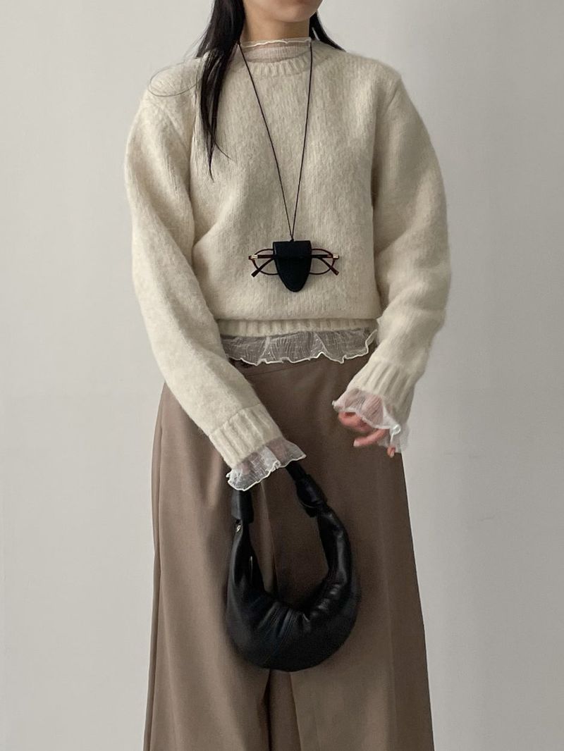 Wrap Banding Wide Slacks