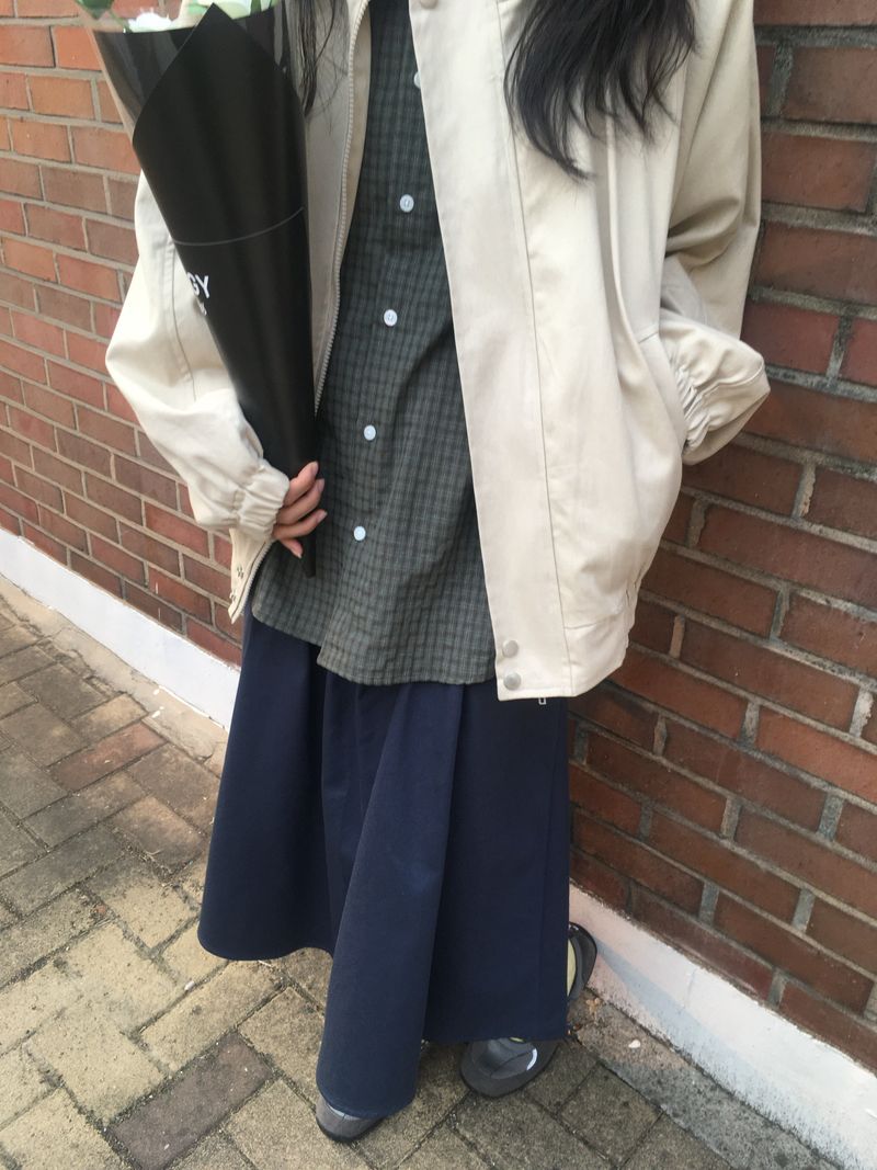 Cotton Blouson Jacket