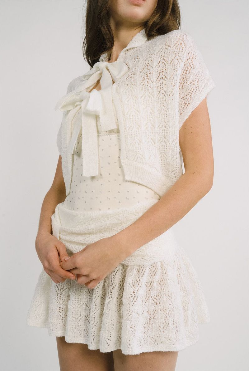 Ribbon bouquet skirt