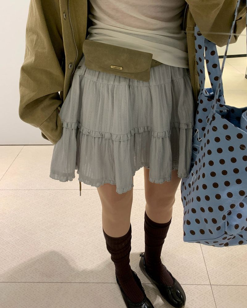 BEIDELLI（ベイデリー）の「[ORIGINAL] Lavin Frill Skirt（Skirts）」