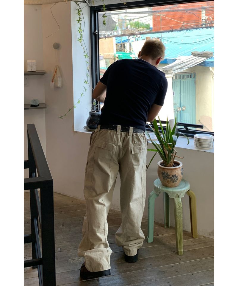 Garment Dyeing Cargo Pants