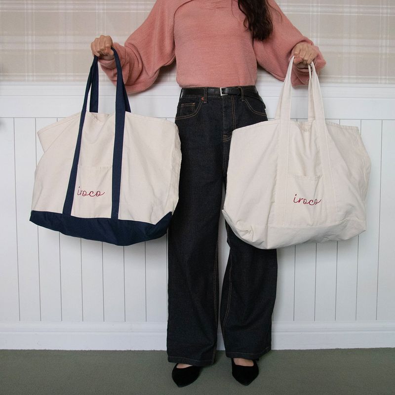 logo big bag_ivory
