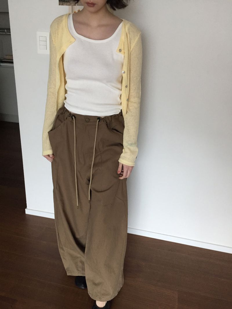 Daily Cotton Balloon Pants (4color)