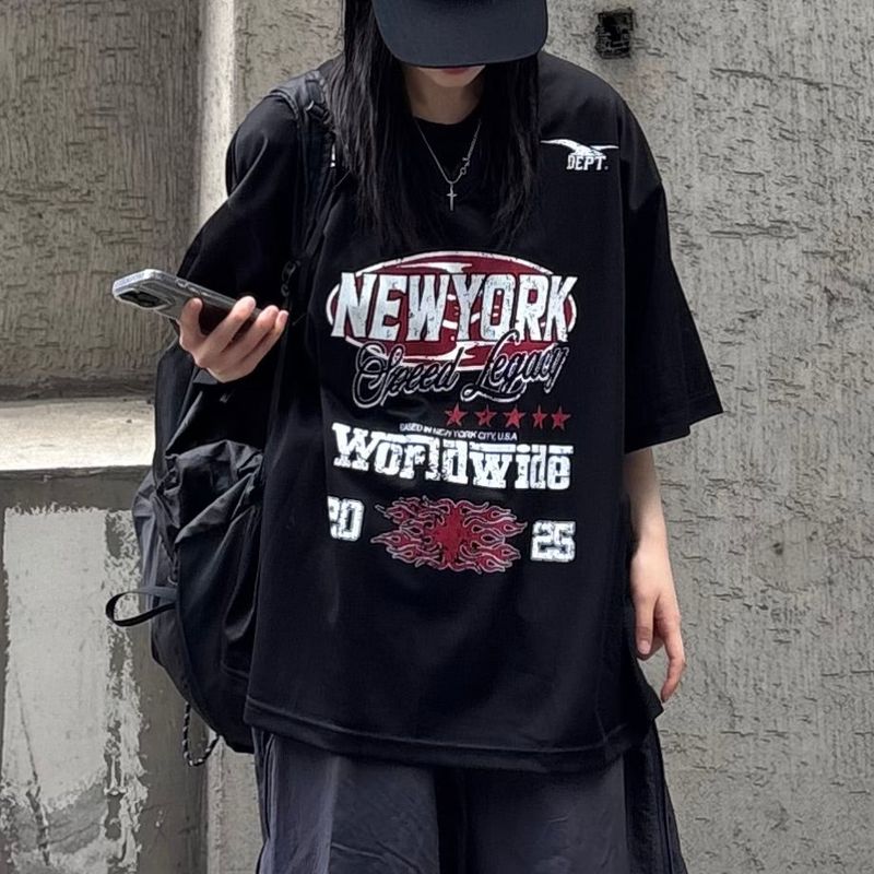PEARCLAN（ペアクラン）の「new york mesh t-shirt（Tops）」