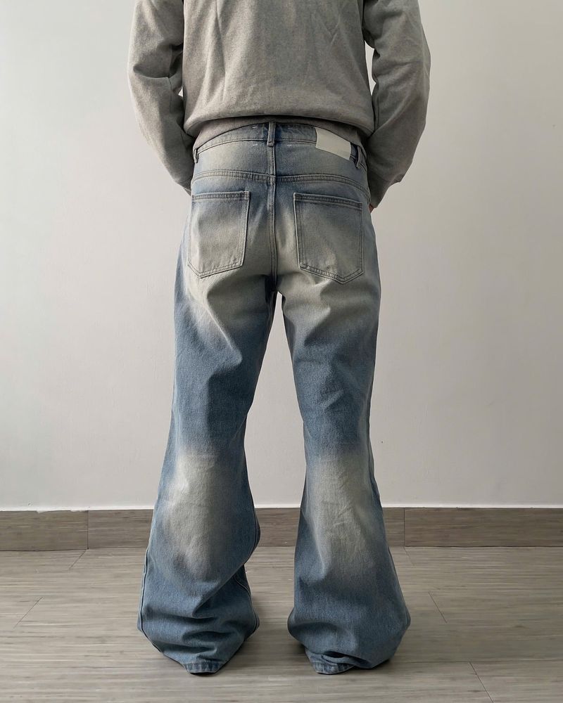 KMC Light Blue Flare Jeans
