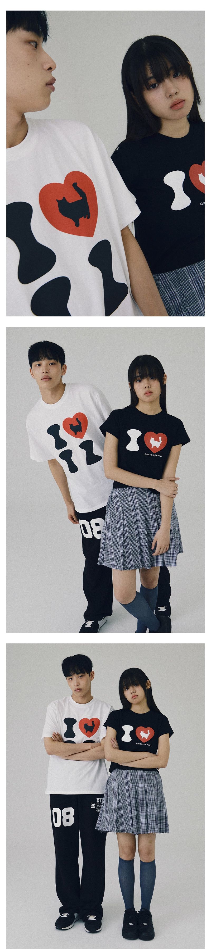 I LOVE CAT T SHIRT